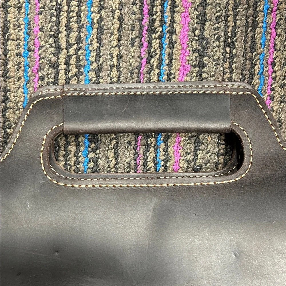Black Leather Men's Bag